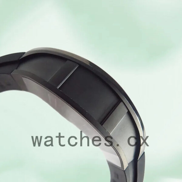 Richard Mille RM027 Men Around 50*42mm RM027-001 Black Rubber Band Replica Watches - Image 3