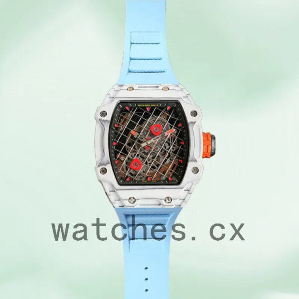 Richard Mille RM27-04 RM27-04-001 Men Unknown Rubber Band Replica Watches - Image 4