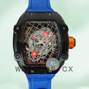 Richard Mille RM27-04 Men RM27-04-003 Around 38*48mm Transparent Dial Mechanical Replica Watches