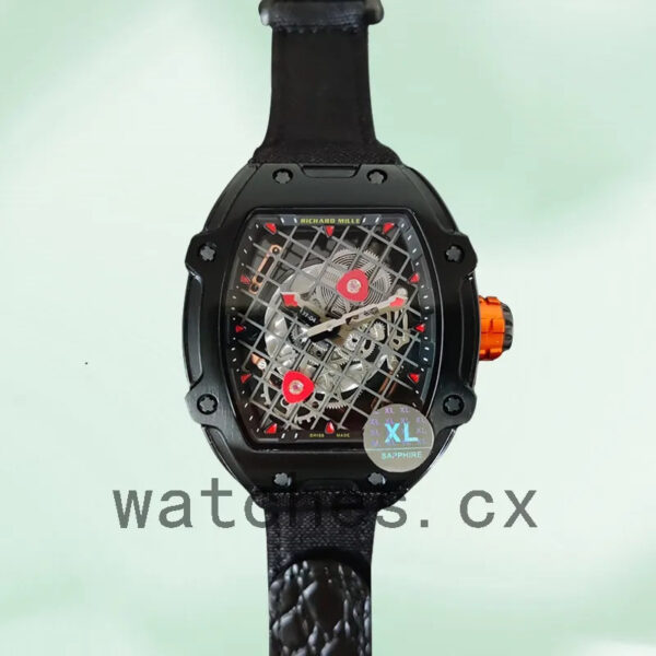 Richard Mille RM27-04 Men RM27-04-003 Around 38*48mm Transparent Dial Mechanical Replica Watches - Image 6
