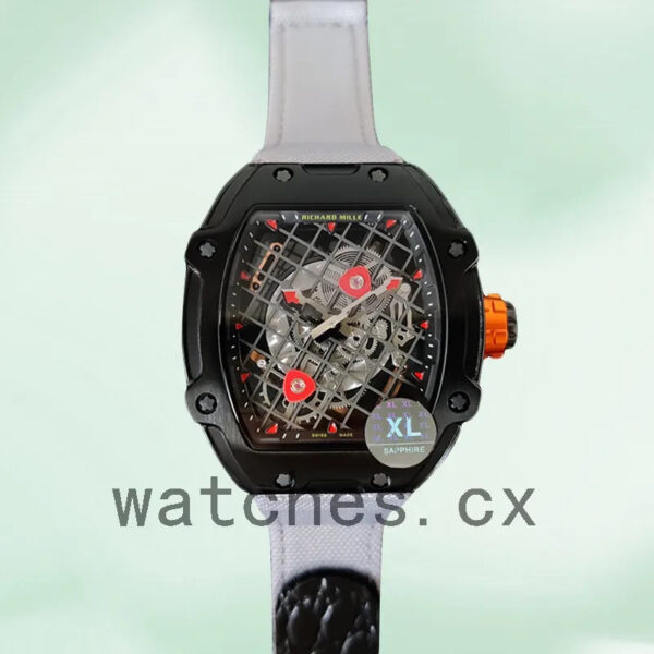 Richard Mille RM27-04 Men RM27-04-003 Around 38*48mm Transparent Dial Mechanical Replica Watches - Image 5