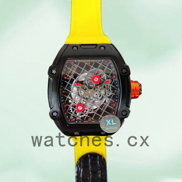 Richard Mille RM27-04 Men RM27-04-003 Around 38*48mm Transparent Dial Mechanical Replica Watches - Image 8