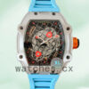 Richard Mille RM27-04 Around 38*48mm RM27-04-006 Men Silver-tone Replica Watches