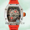 Richard Mille RM27-04 RM27-04-007 Men Around 38*48mm Mechanical Silver-tone Replica Watches