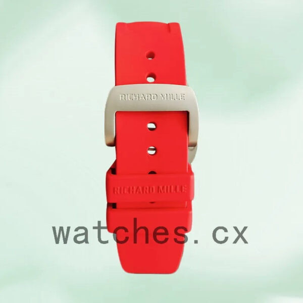 Richard Mille RM27-04 RM27-04-007 Men Around 38*48mm Mechanical Silver-tone Replica Watches - Image 4