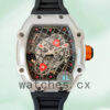 Richard Mille RM27-04 RM27-04-008 Around 38*48mm Men Silver-tone Replica Watches