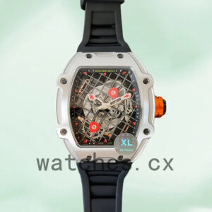 Richard Mille RM27-04 RM27-04-008 Around 38*48mm Men Silver-tone Replica Watches