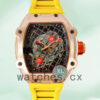 Richard Mille RM27-04 RM27-04-011 Around 38*48mm Men Rubber Band Mechanical Replica Watches