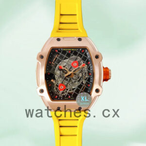 Richard Mille RM27-04 RM27-04-011 Around 38*48mm Men Rubber Band Mechanical Replica Watches