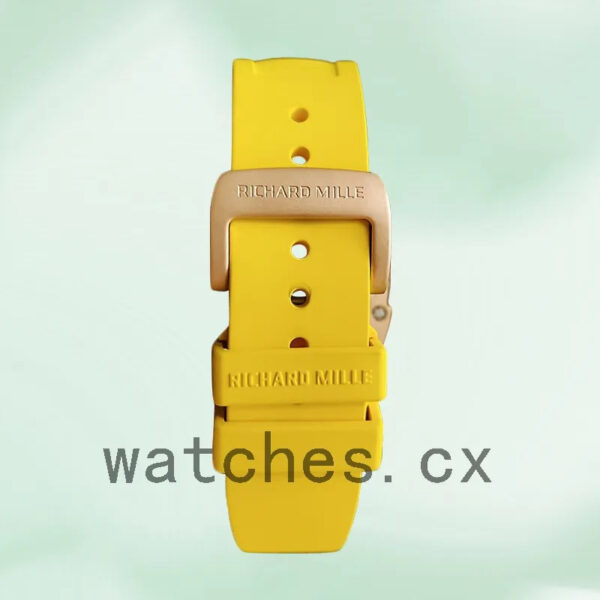 Richard Mille RM27-04 RM27-04-011 Around 38*48mm Men Rubber Band Mechanical Replica Watches - Image 4