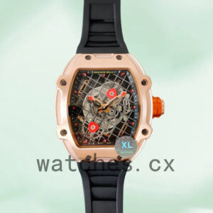 Richard Mille RM27-04 Men Around 38*48mm RM27-04-012 Rose Gold-tone Replica Watches