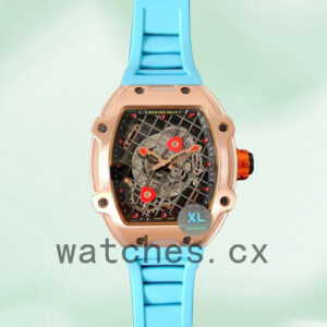 Richard Mille RM27-04 Men RM27-04-013 Around 38*48mm Rose Gold-tone Replica Watches