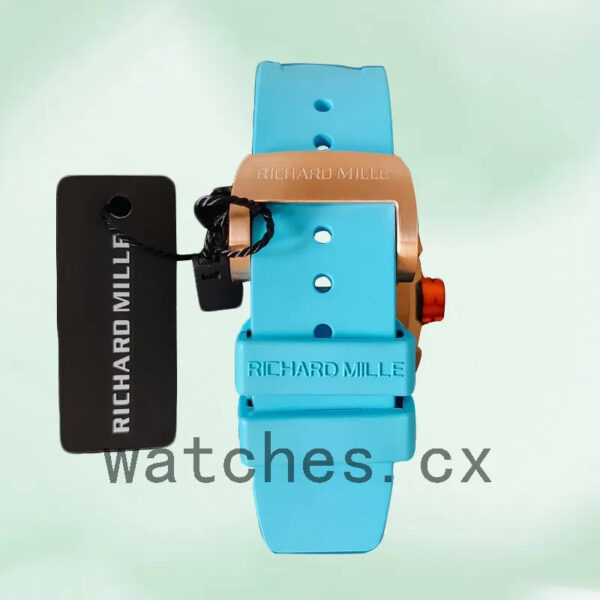 Richard Mille RM27-04 Men RM27-04-013 Around 38*48mm Rose Gold-tone Replica Watches - Image 3