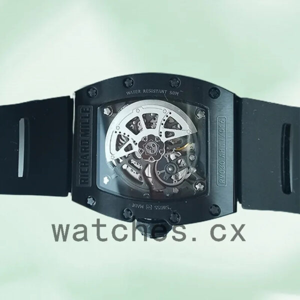 Richard Mille RM030 Men RM030-001 Around 50*42mm Transparent Dial Replica Watches - Image 4