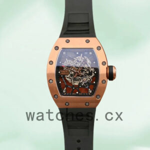 Richard Mille RM035 Around 50*42mm Men RM035-003 Rose Gold-tone Replica Watches