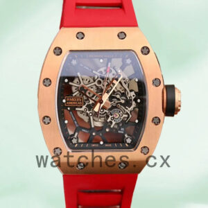 Richard Mille RM035 Around 50*42mm Men RM035-004 Rubber Band Replica Watches
