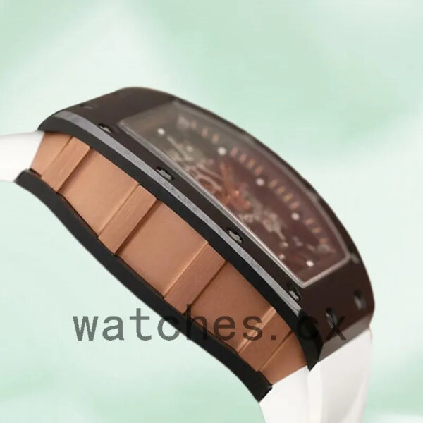 Richard Mille RM035 RM035-009 Around 50*42mm Men Rubber Band Replica Watches - Image 3