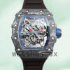 Richard Mille RM35-01 Around 50*42mm RM35-01-001 Men Transparent Dial Replica Watches