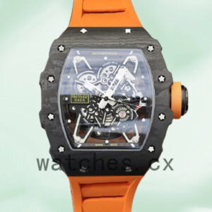 Richard Mille RM35-02 Men RM35-02-001 Around 50*45mm Transparent Dial Mechanical Replica Watches