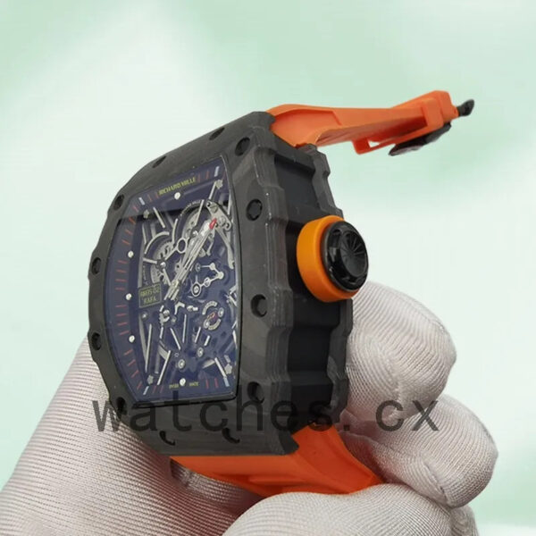 Richard Mille RM35-02 Men RM35-02-001 Around 50*45mm Transparent Dial Mechanical Replica Watches - Image 3