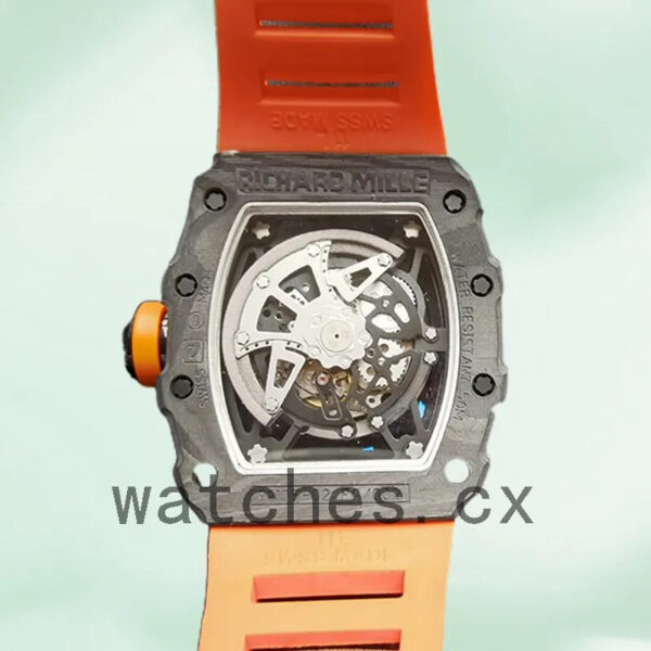 Richard Mille RM35-02 Men RM35-02-001 Around 50*45mm Transparent Dial Mechanical Replica Watches - Image 4