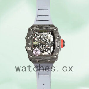 Richard Mille RM35-02 Men Around 50*42mm RM35-02-003 Mechanical Rubber Band Replica Watches