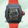 Richard Mille RM35-02 RM35-02-005 Around 50*42mm Men Mechanical Transparent Dial Replica Watches