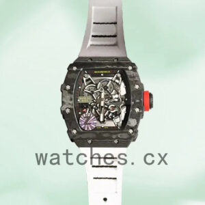 Richard Mille RM35-02 Men Around 50*42mm RM35-02-014 Transparent Dial Replica Watches