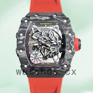 Richard Mille RM35-02 Men RM35-02-017 Around 50*42mm Rubber Band Replica Watches