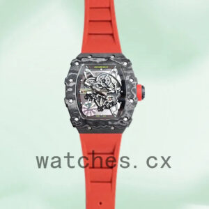 Richard Mille RM35-02 Men RM35-02-017 Around 50*42mm Rubber Band Replica Watches