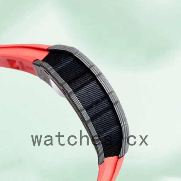 Richard Mille RM35-02 Men RM35-02-017 Around 50*42mm Rubber Band Replica Watches - Image 3