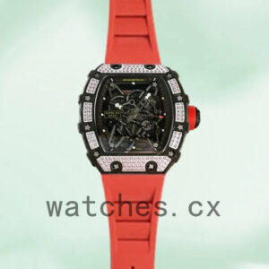 Richard Mille RM35-02 Men Around 50*42mm RM35-02-019 Transparent Dial Replica Watches