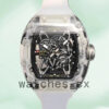 Richard Mille RM35-02 Men Around 50*45mm RM35-02-021 Transparent Dial Replica Watches