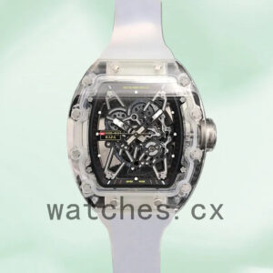 Richard Mille RM35-02 Men Around 50*45mm RM35-02-021 Transparent Dial Replica Watches