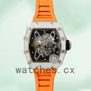 Richard Mille RM35-02 RM35-02-022 Men Around 45mm Silver-tone Replica Watches