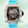 Richard Mille RM35-02 RM35-02-023 Around 45mm Men Transparent Dial Silver-tone Replica Watches
