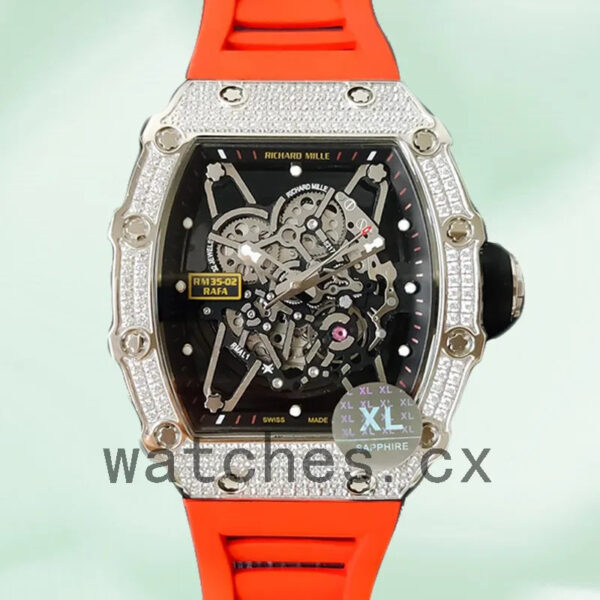 Richard Mille RM35-02 RM35-02-025 Men Around 45mm Mechanical Replica Watches