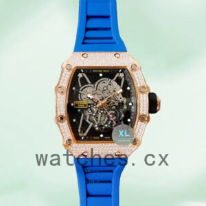 Richard Mille RM35-02 Around 45mm Men RM35-02-030 Rose Gold-tone Replica Watches