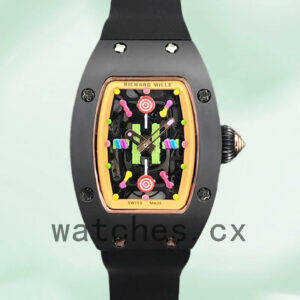 Richard Mille RM37-01 RM37-01-001 Ladies Around 31*45mm Black Replica Watches