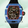 Richard Mille RM50-03 Around 50*44.5mm Men RM50-03-002 Mechanical Blue Replica Watches