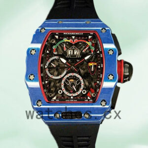 Richard Mille RM50-03 Around 50*44.5mm Men RM50-03-002 Mechanical Blue Replica Watches