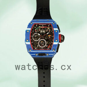 Richard Mille RM50-03 Around 50*44.5mm Men RM50-03-002 Mechanical Blue Replica Watches