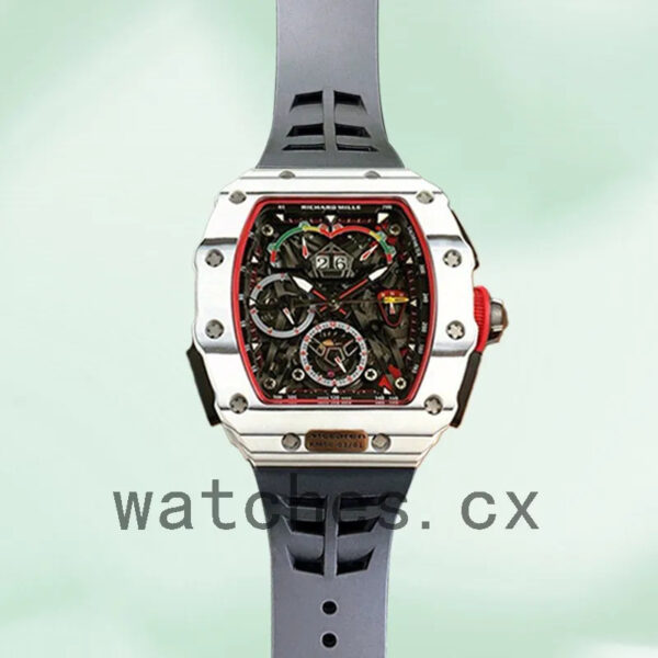 Richard Mille RM50-03 RM50-03-005 Men Around 50*44.5mm Mechanical White Replica Watches