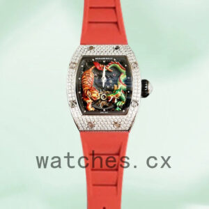 Replica Watches Richard Mille RM51-01 RM51-01-001 Around 48*40mm Ladies Silver