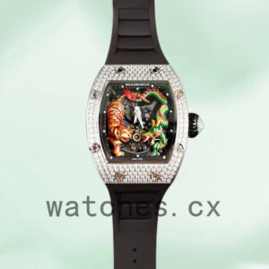 Replica Watches Richard Mille RM51-01 RM51-01-002 Ladies Around 48*40mm Silver Mechanical