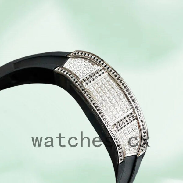 Replica Watches Richard Mille RM51-01 RM51-01-002 Ladies Around 48*40mm Silver Mechanical - Image 3