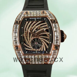 Richard Mille RM51-02 RM51-02-002 Around 45*37mm Ladies Transparent Dial Mechanical Replica Watches