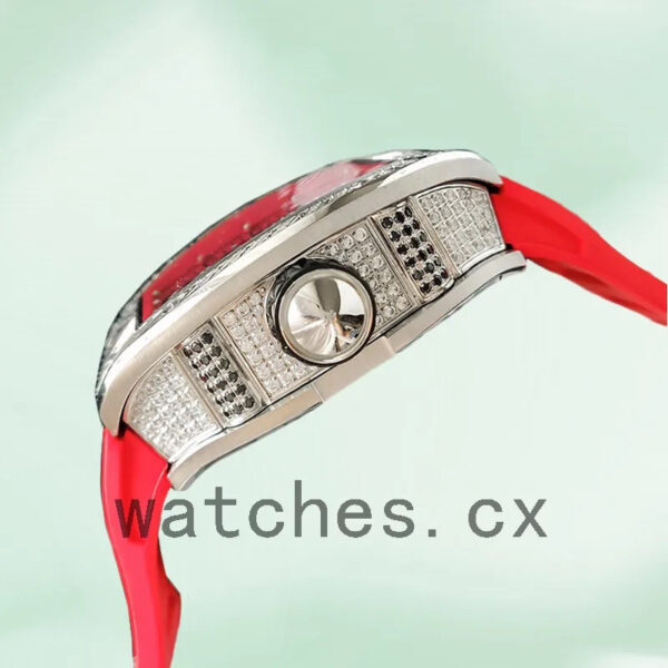 Richard Mille RM51-02 Ladies Around 48*40mm RM51-02-004 Rubber Band Replica Watches - Image 3
