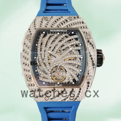 Richard Mille RM51-02 Ladies RM51-02-005 Around 48*40mm Rubber Band Replica Watches