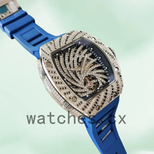 Richard Mille RM51-02 Ladies RM51-02-005 Around 48*40mm Rubber Band Replica Watches